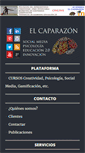Mobile Screenshot of elcaparazon.net